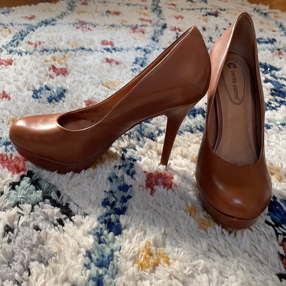 Corso Como platform heels - saddle - size 8.5 - Picture 3 of 5